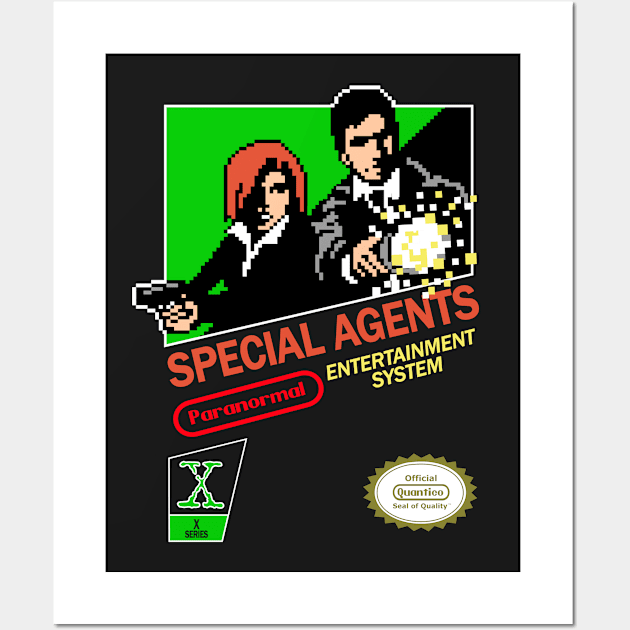 Special Agents Wall Art by Littlebluestudios